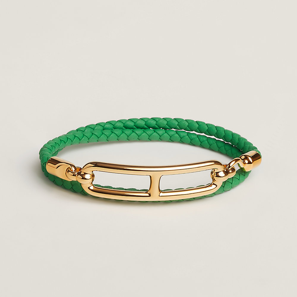TOULIS DOUBLE TOUR SILVER BRACELET